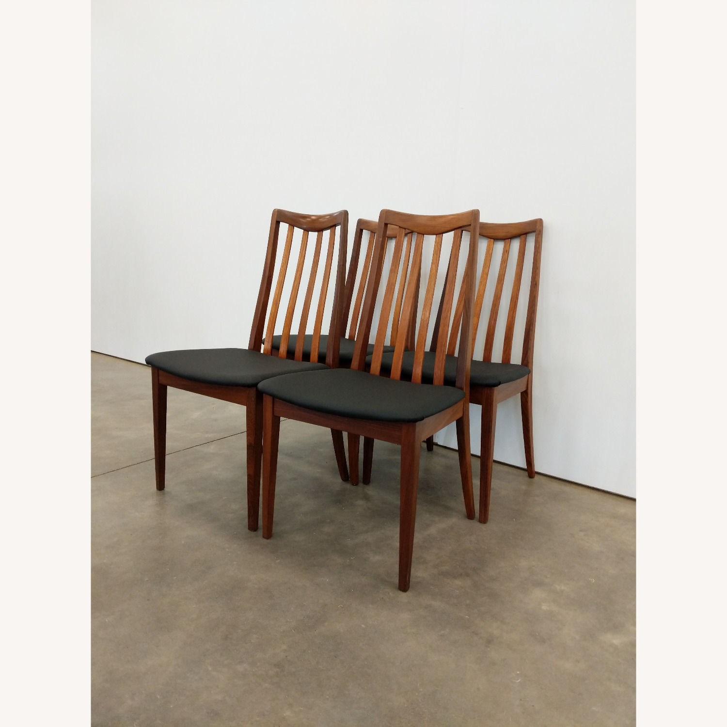 4 Vintage Mid Century Modern G Plan Dining Chairs - image-6