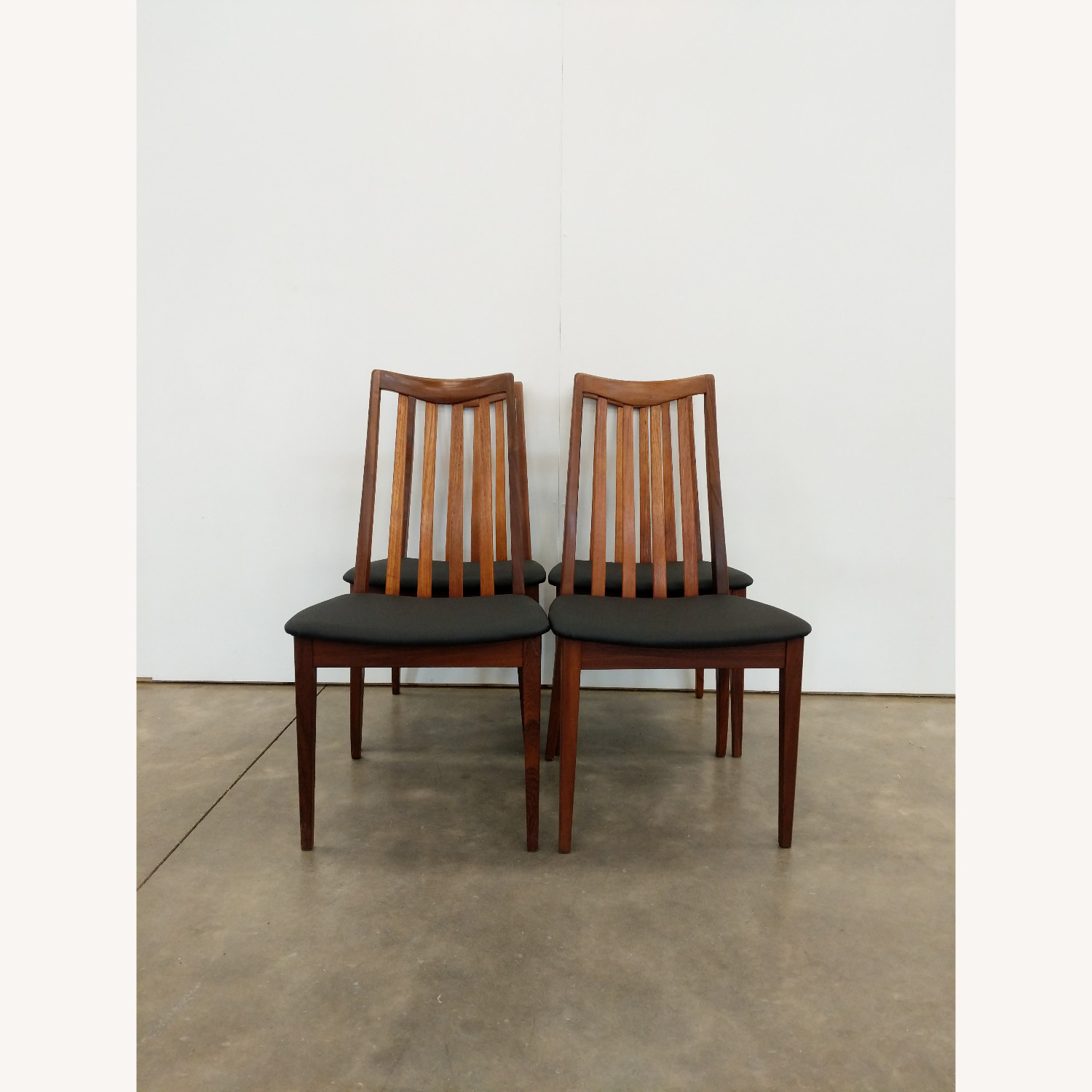 4 Vintage Mid Century Modern G Plan Dining Chairs - image-5