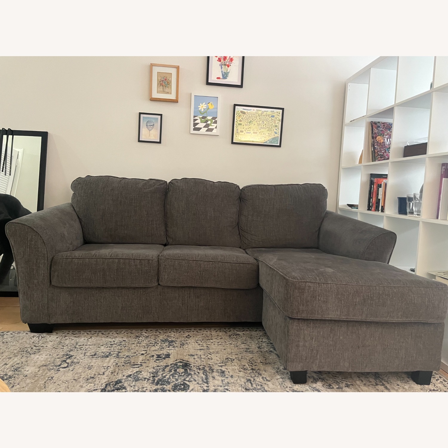 Ashley Furniture Brise Dark Gray 3+ Piece Sectional - image-2