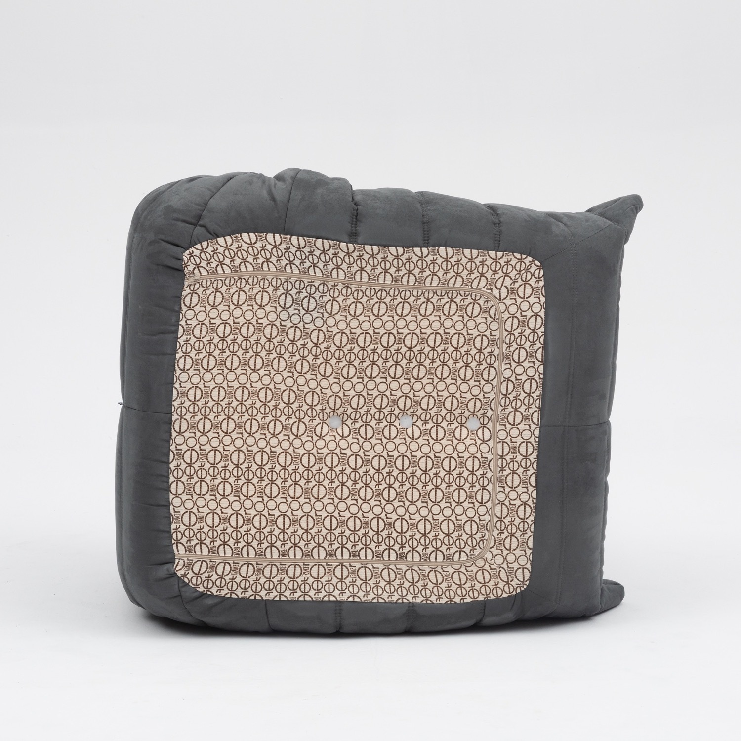 Ligne Roset Light Gray Fabric Accent Chairs - image-10