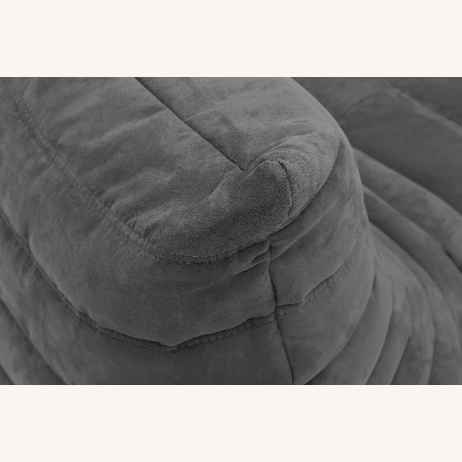 Ligne Roset Light Gray Fabric Accent Chairs - image-8