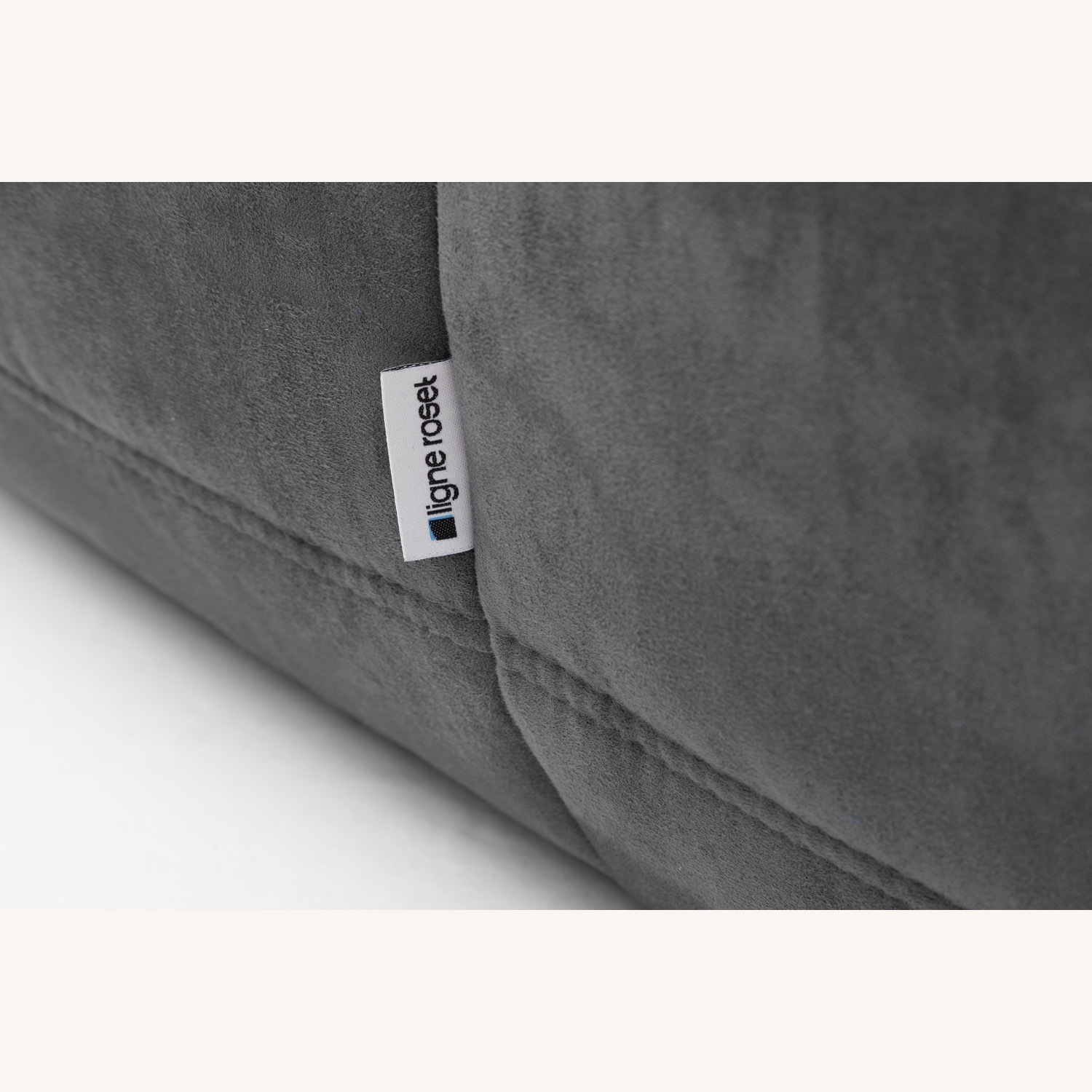 Ligne Roset Light Gray Fabric Accent Chairs - image-9