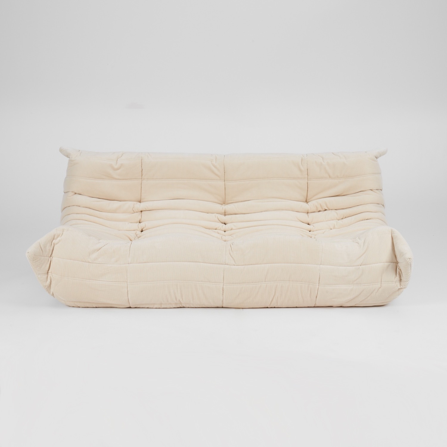 Ligne Roset White Fabric 3+ Seater Sofa - image-7
