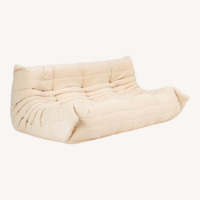Ligne Roset White Fabric 3+ Seater Sofa