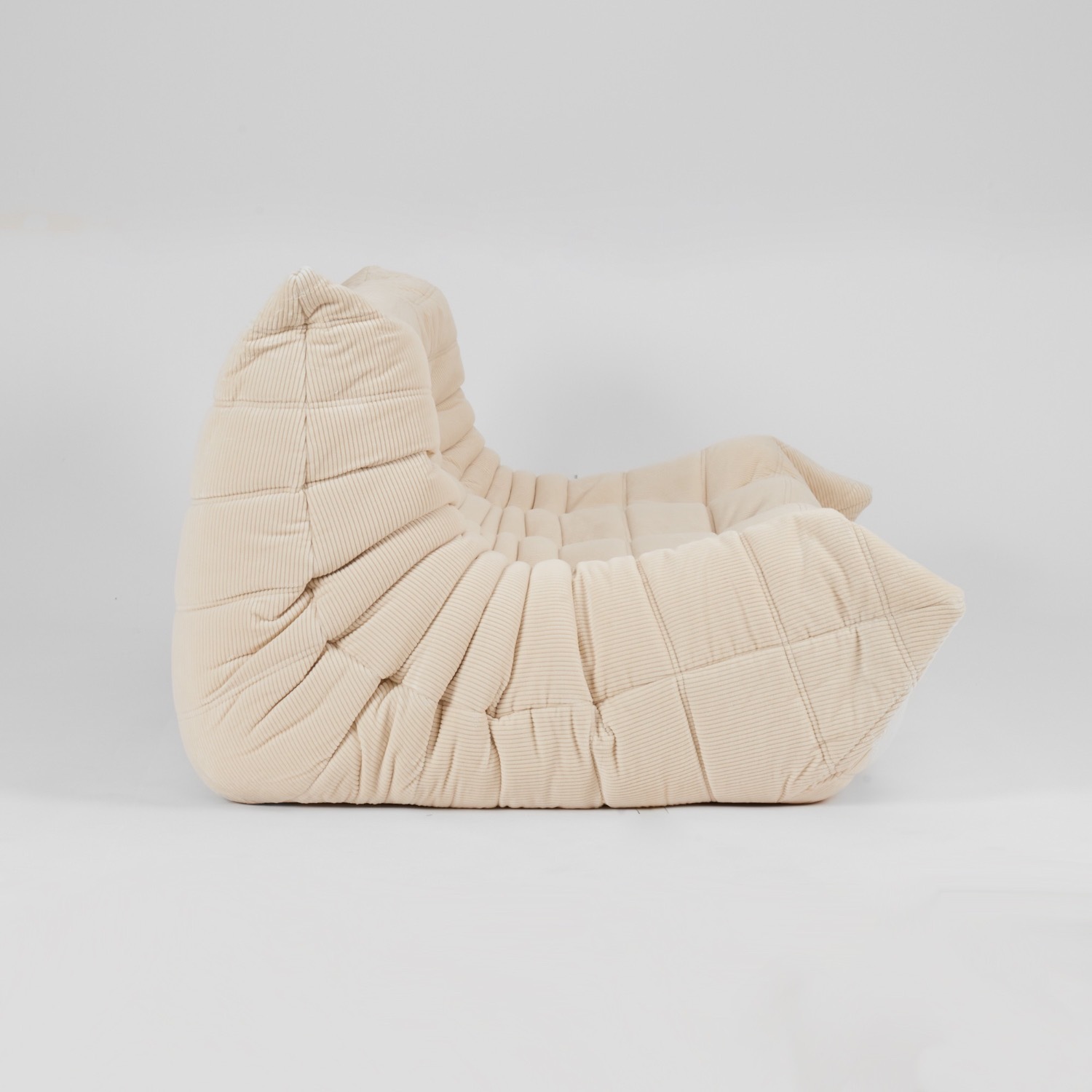 Ligne Roset White Fabric 3+ Seater Sofa - image-5