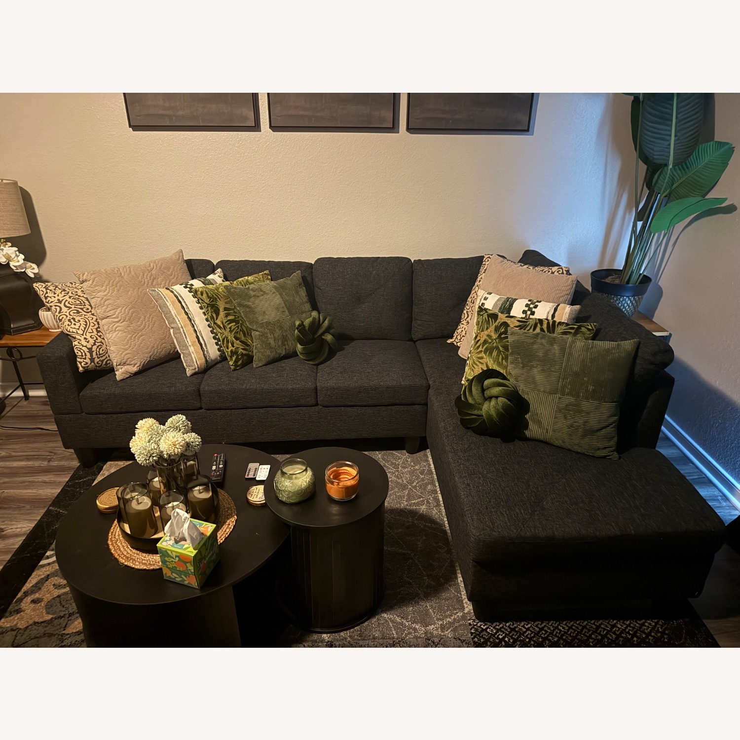 Wayfair Sectional Sofa  - image-1