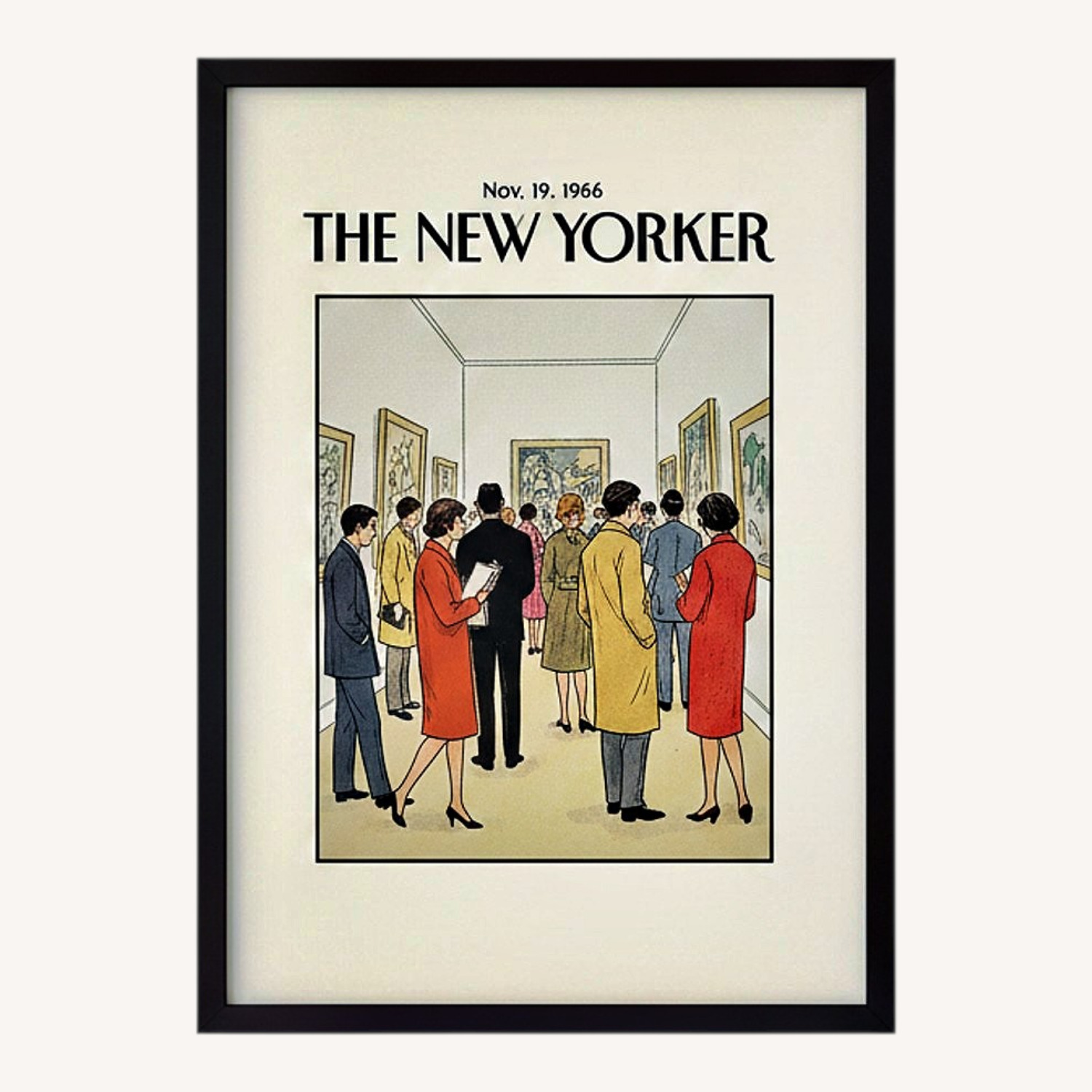 Framed New Yorker Wall Decor - image-4