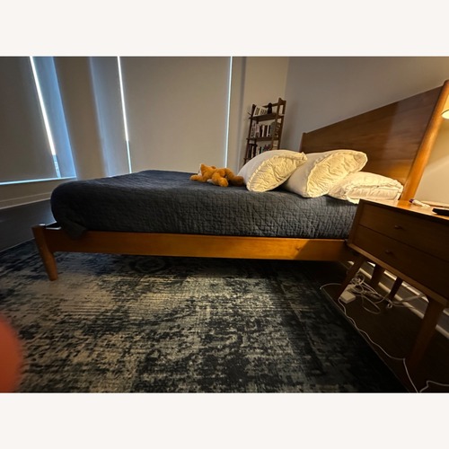 Used West Elm Mid-Century Bed Acorn for sale on AptDeco