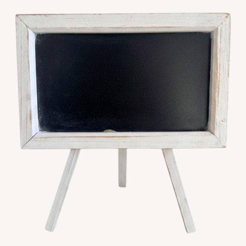 Used Chalkboard White Décor for sale on AptDeco