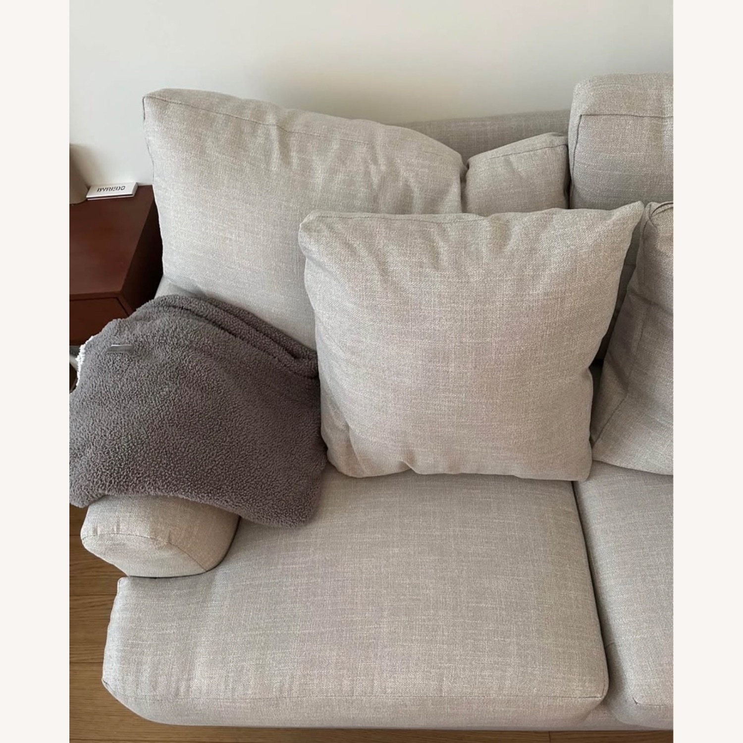 Custom Fabric 2 Seater Sofa Loveseat - image-2