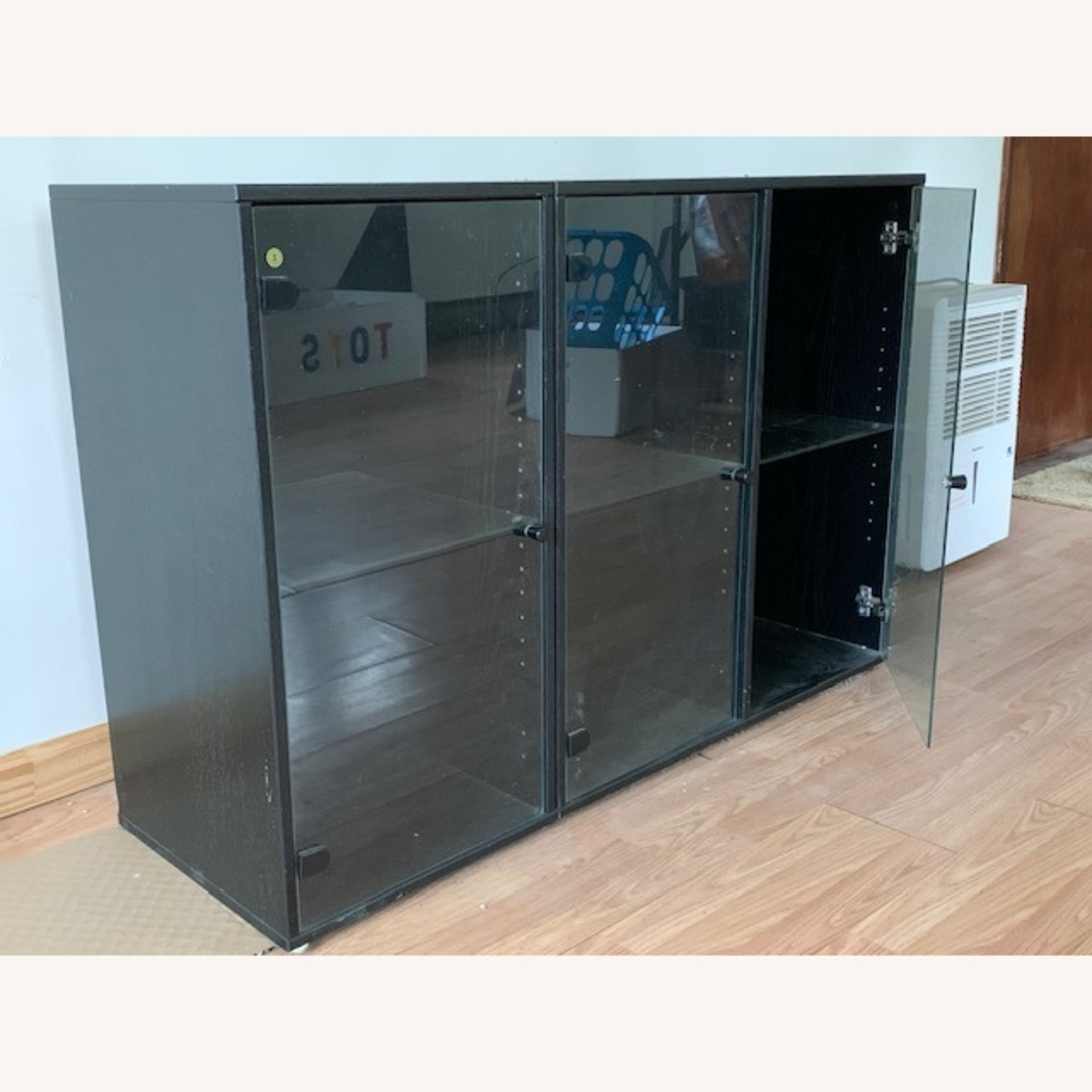 Media Cabinet with Glass Doors - image-3