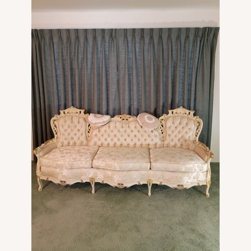 Used Vintage/Antique Fabric 3+ Seater Sofa for sale on AptDeco