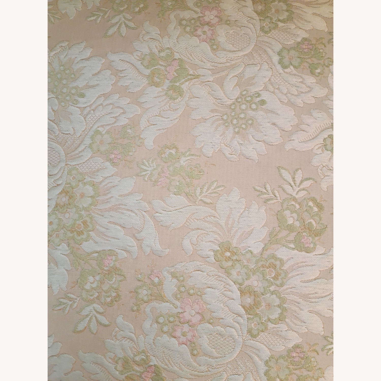 Vintage/Antique Fabric 3+ Seater Sofa - image-5