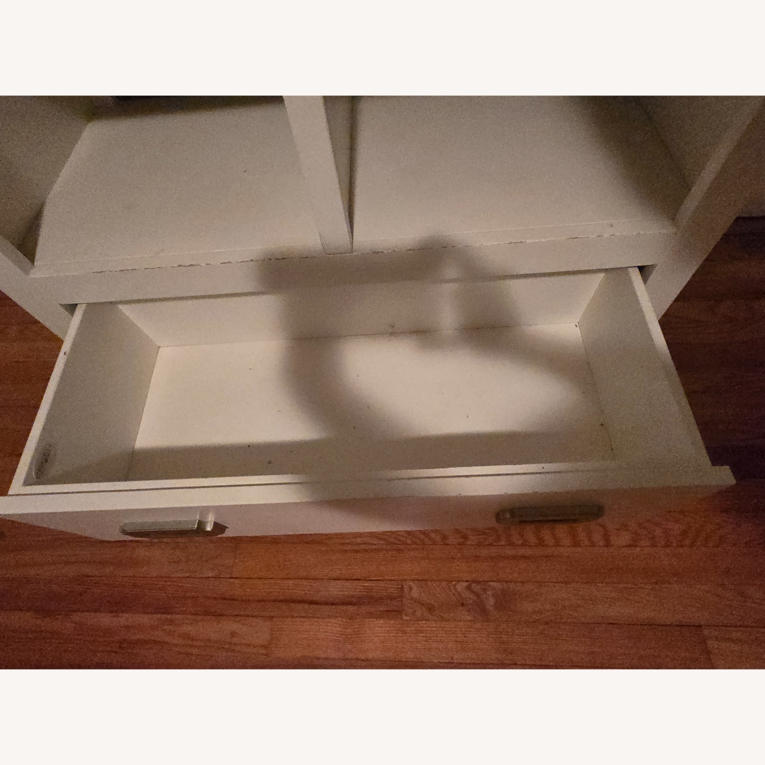 Newport Cottages Devon White Wood Bookcase - image-6