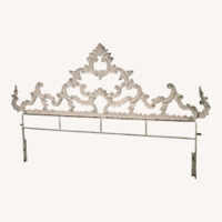 Vintage/Antique White Headboard