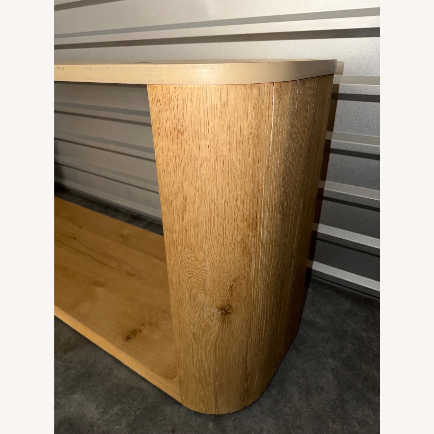 Restoration Hardware Oslo Open Rectangular Dining Table - image-8