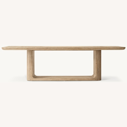 Used Restoration Hardware Oslo Open Rectangular Dining Table for sale on AptDeco