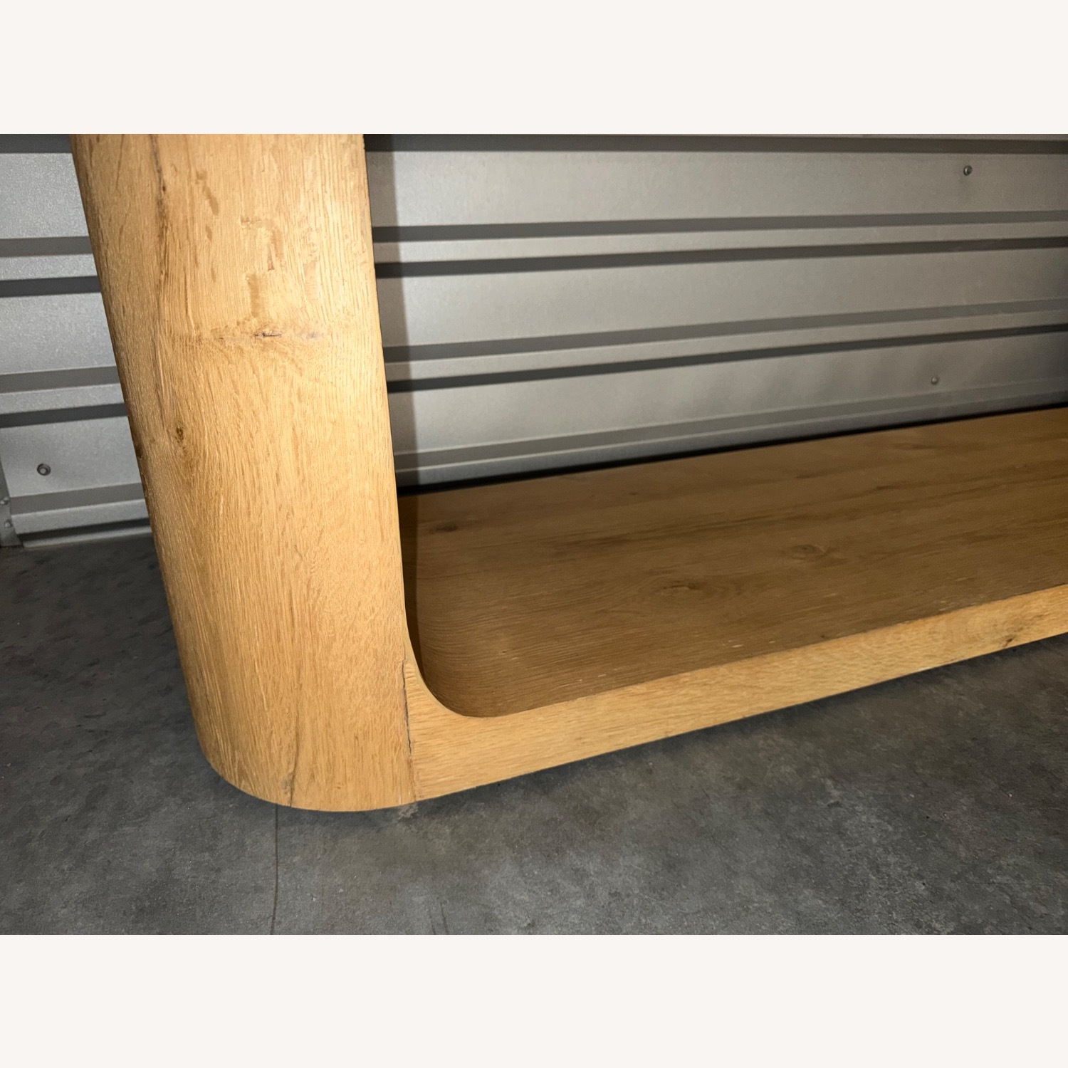 Restoration Hardware Oslo Open Rectangular Dining Table - image-9
