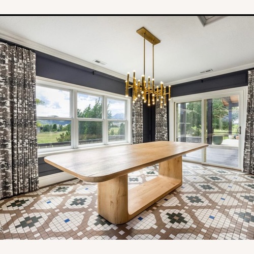 Used Restoration Hardware Oslo Open Rectangular Dining Table for sale on AptDeco