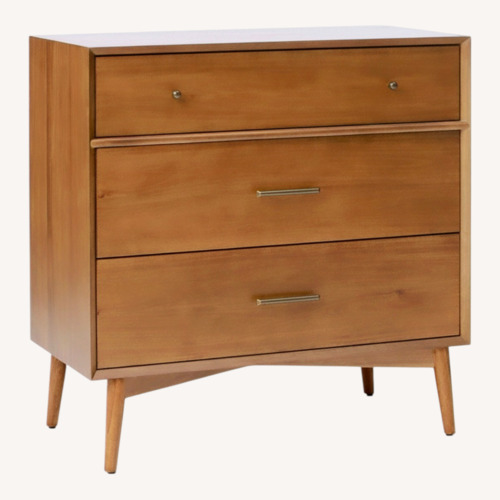 Used West Elm Mid-Century 3-Drawer Dresser Walnut for sale on AptDeco