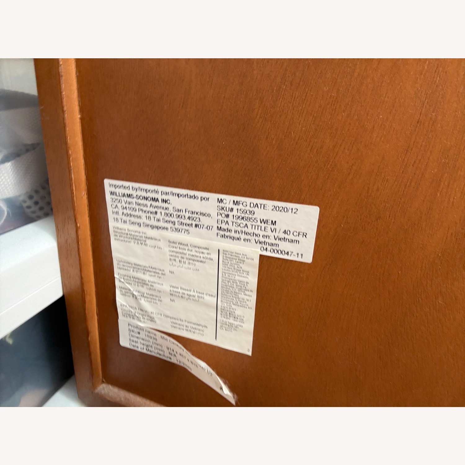 West Elm Mid-Century 3-Drawer Dresser Walnut - image-3