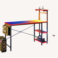 Amazon Black Wood Desk