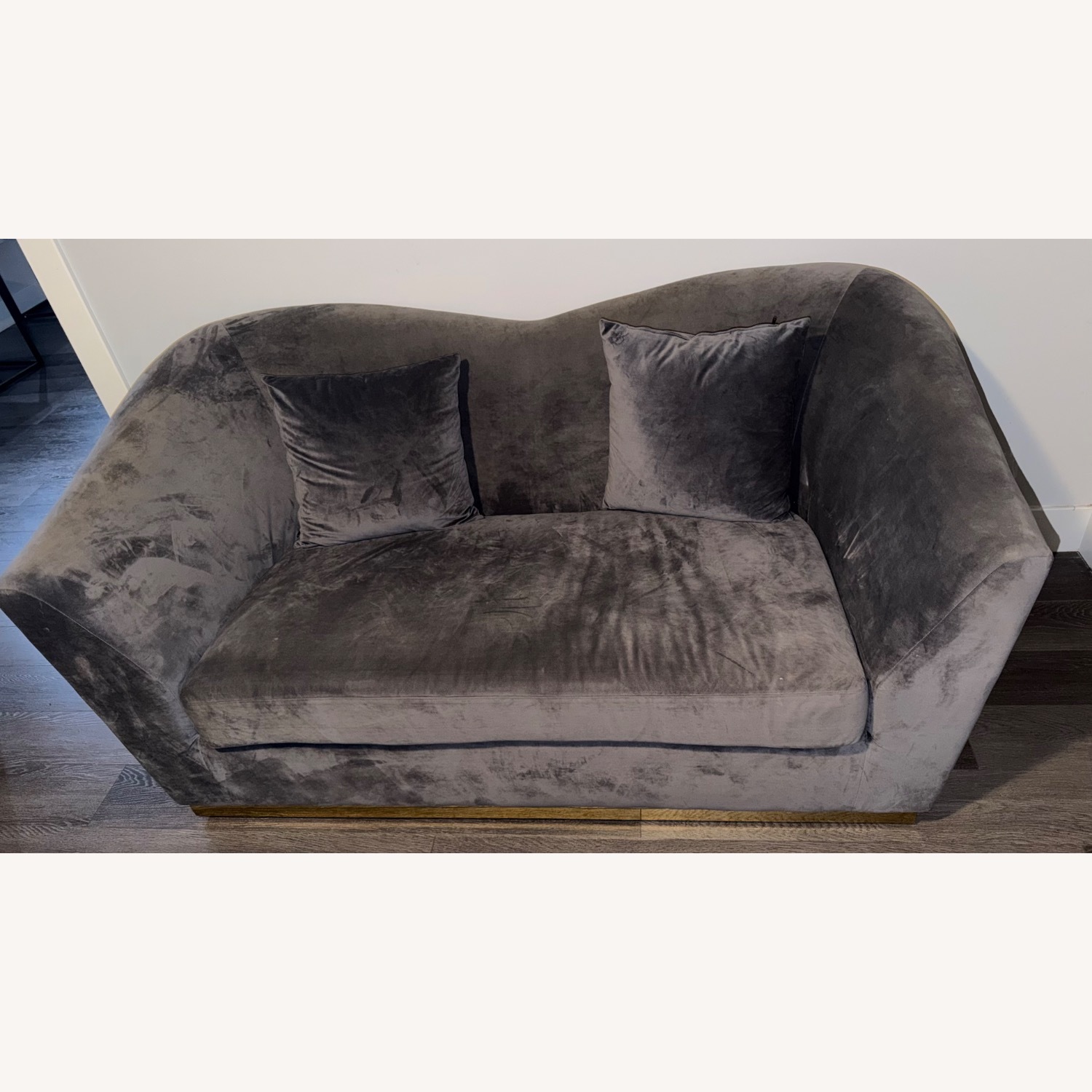 Velvet Loveseat - image-1