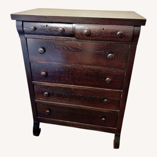 Used Empire Revival Oak Dresser for sale on AptDeco
