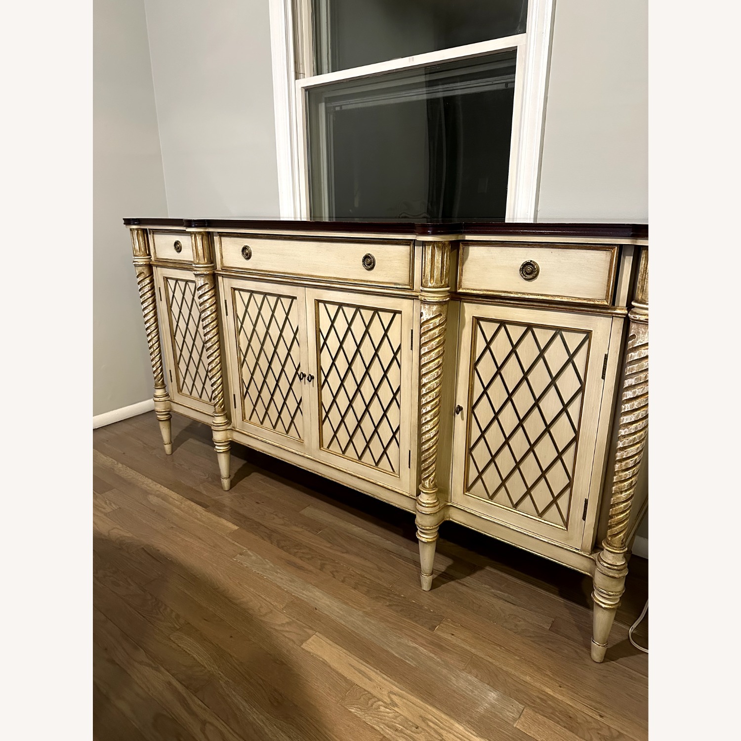 Vintage/Antique Beacon Hill Natural Wood Armoire - image-1