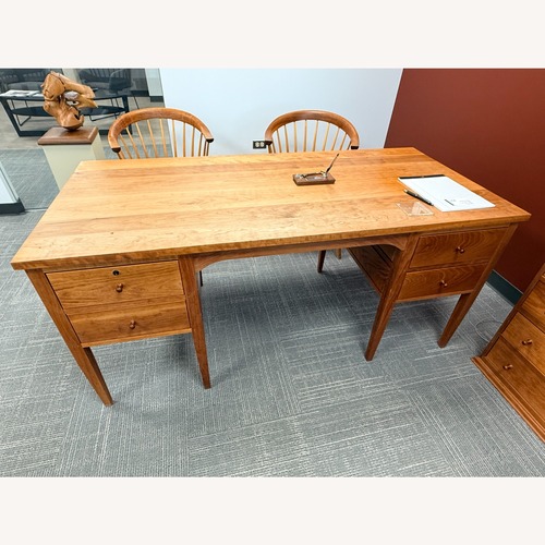 Used Thos Moser Eight Leg Writing Desk for sale on AptDeco