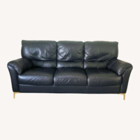 Leather Black Sofa