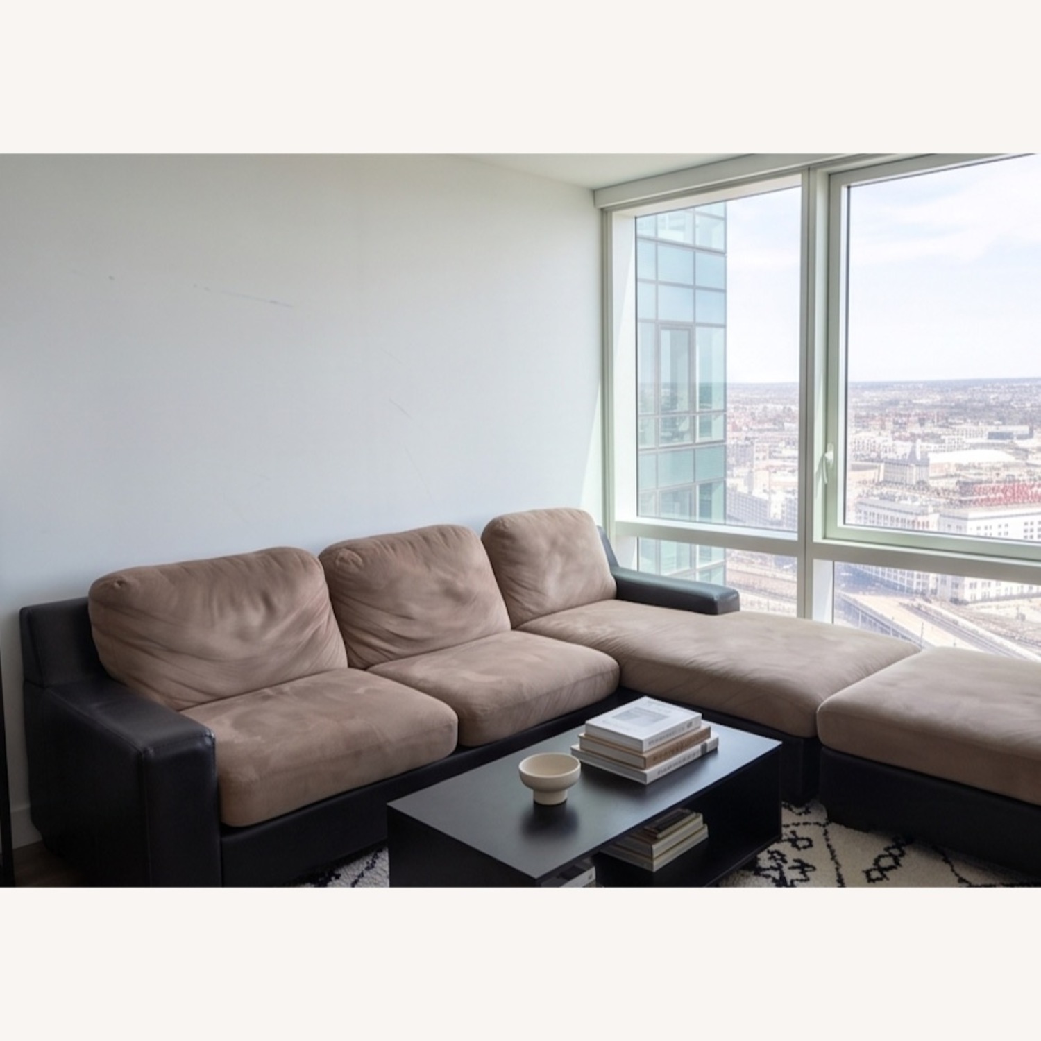 Light Brown 2 Piece Sectional - image-2