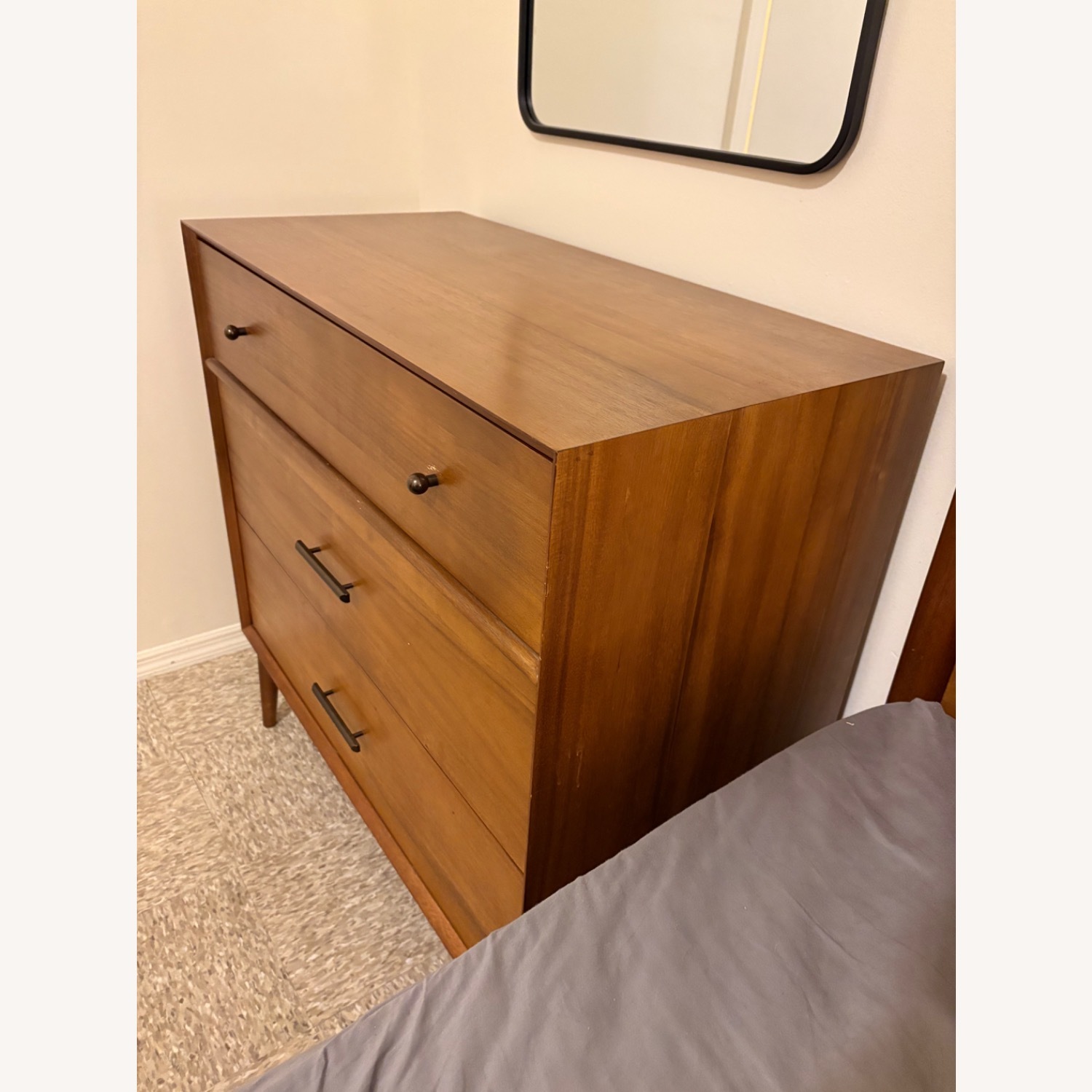 West Elm Mid-Century 3-Drawer Dresser 36" - image-3