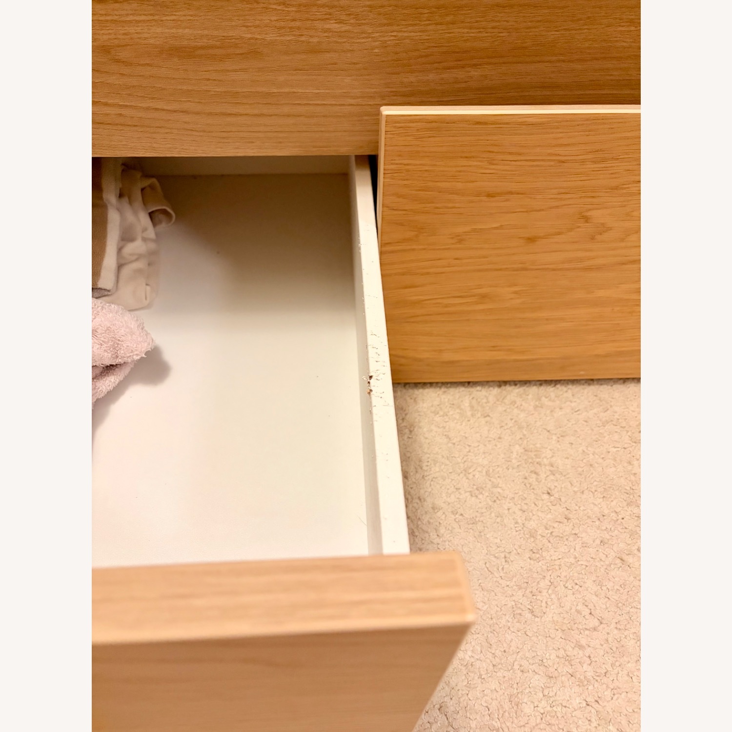 IKEA Wood Queen Bed - image-3