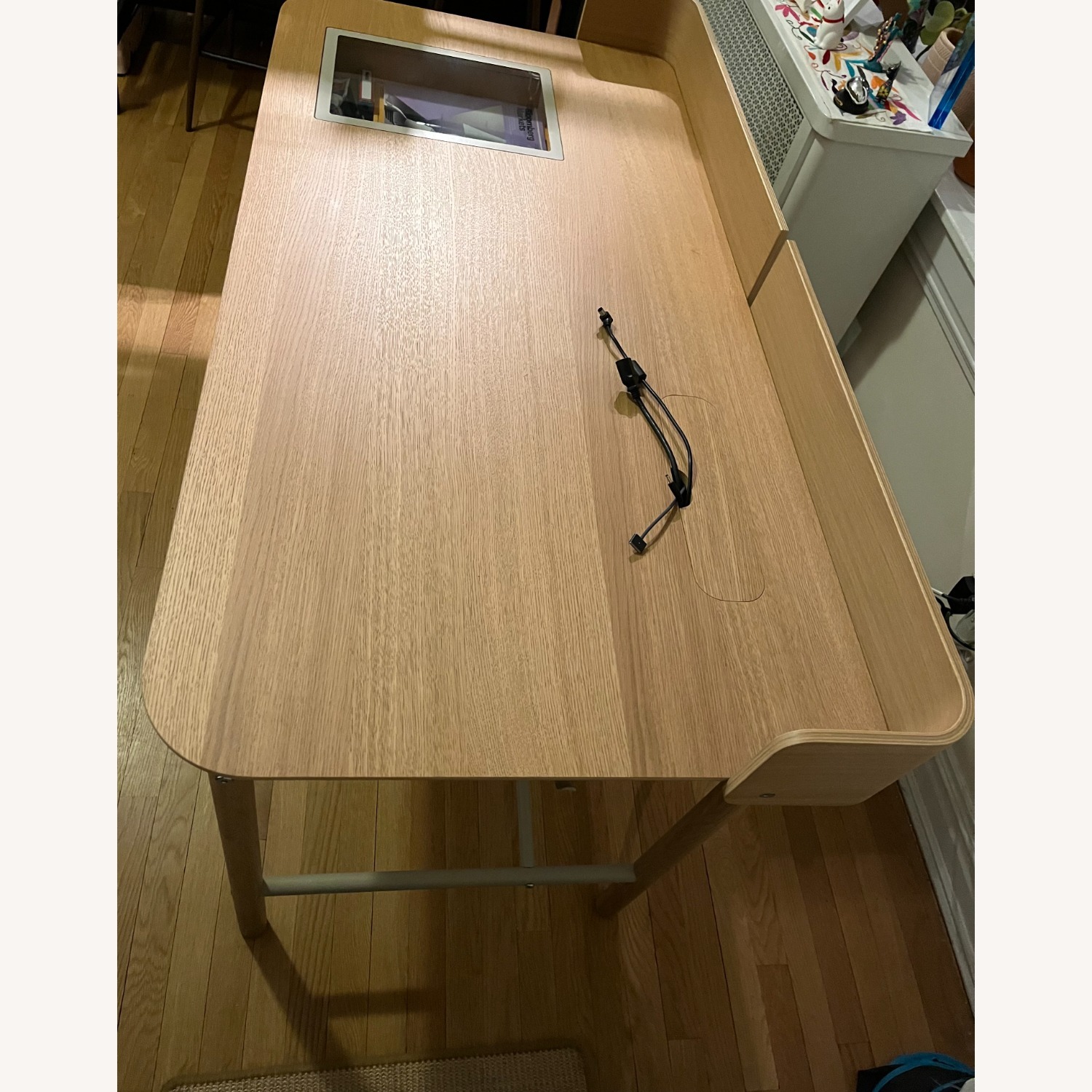 IKEA Ridspo Natural Wood Veneer Desk - image-2