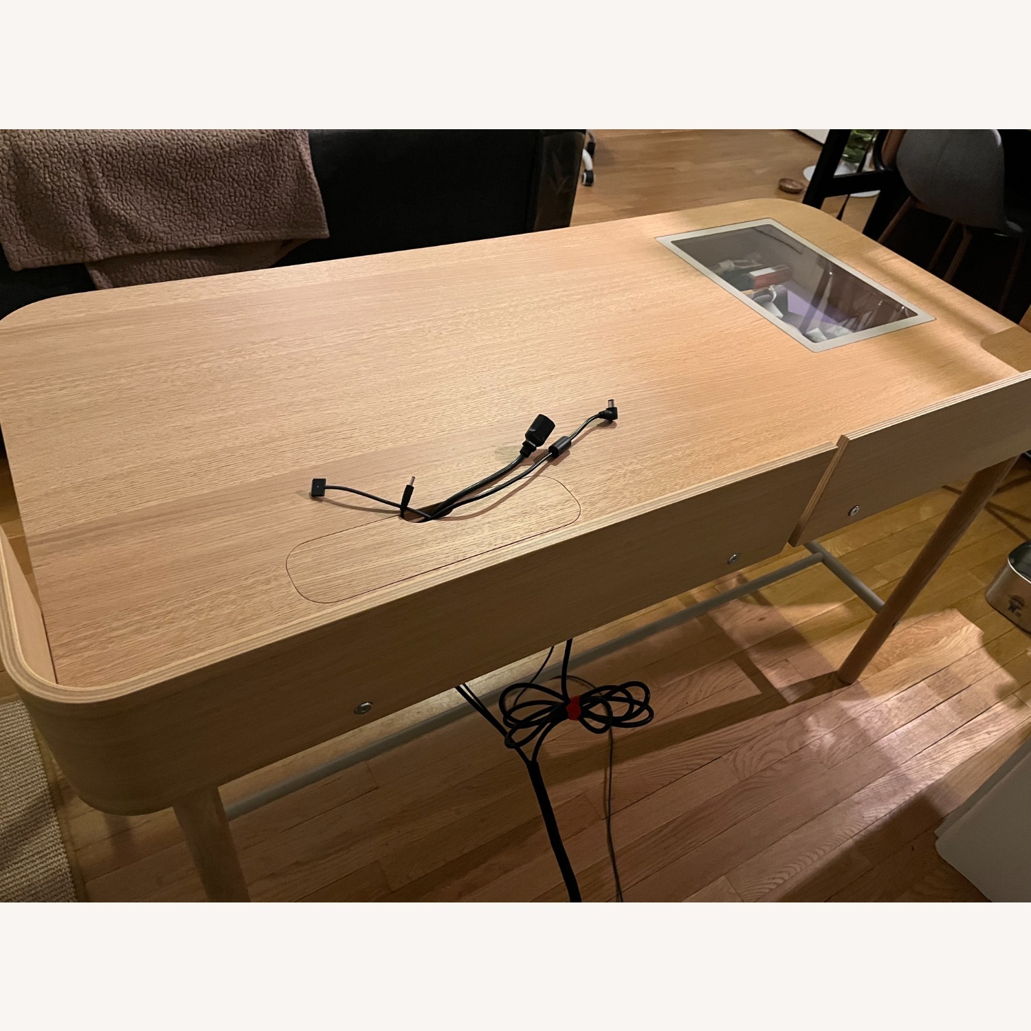 IKEA Ridspo Natural Wood Veneer Desk - image-3