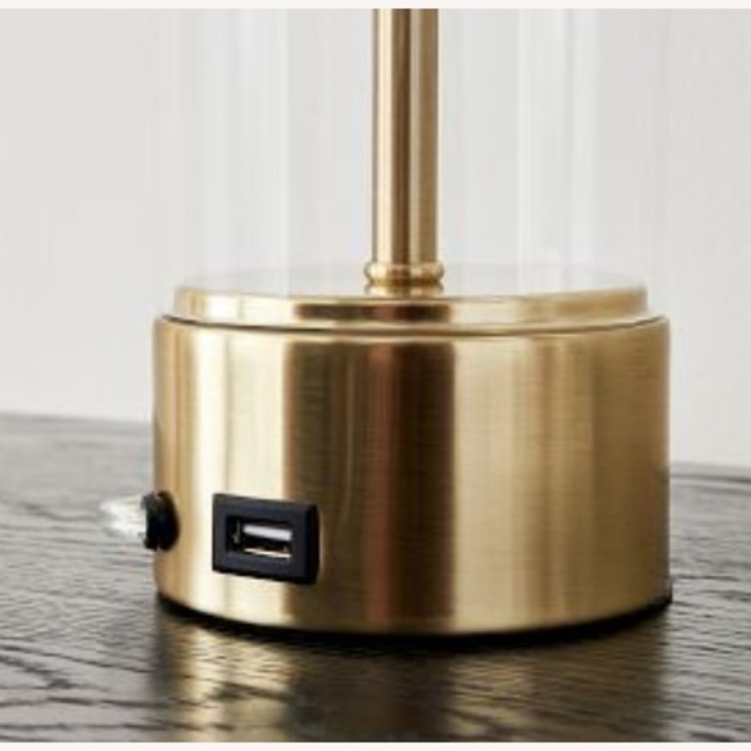 West Elm Table Lamps  with USB Set of 2 - image-4