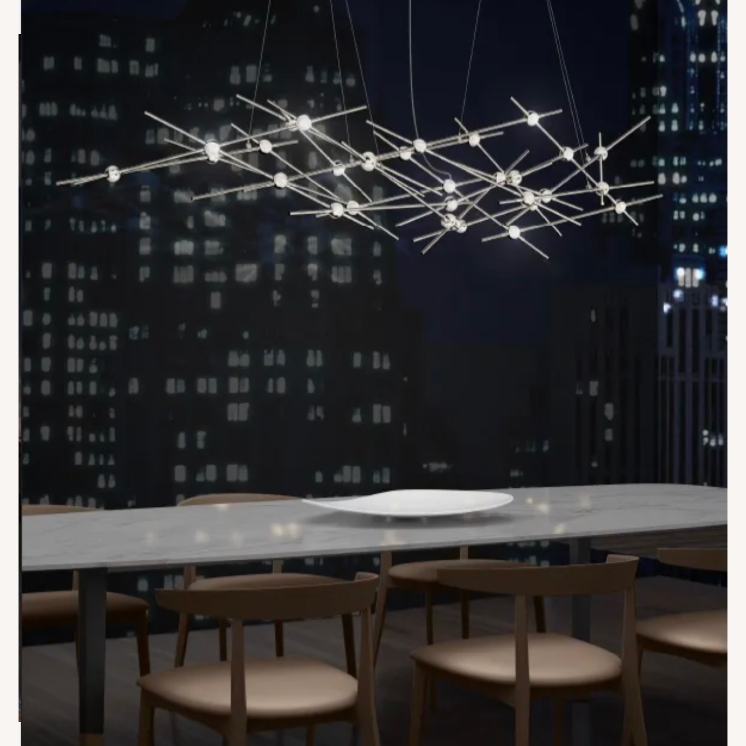 Sonneman Design Group Silver Ceiling Lamp - image-4