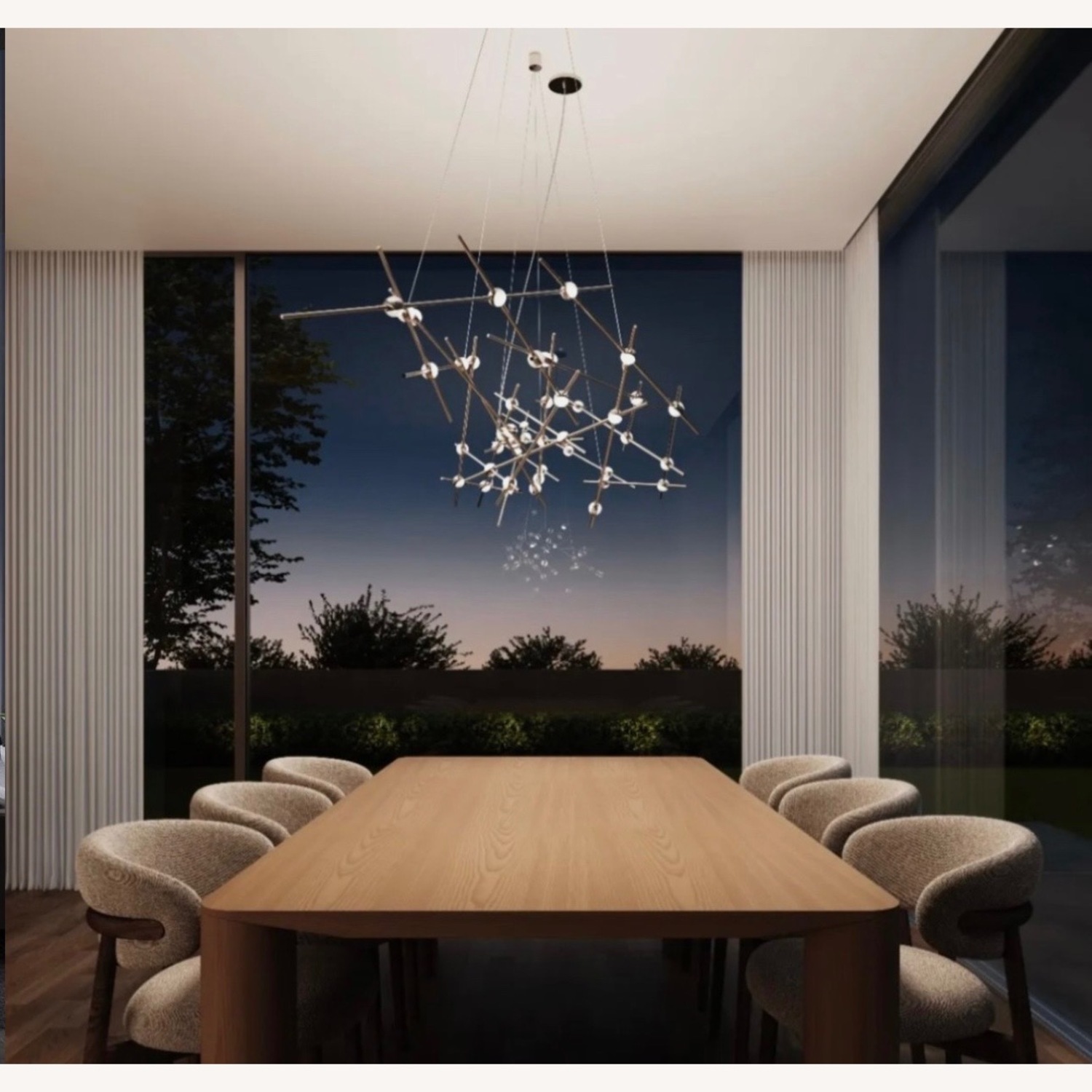 Sonneman Design Group Silver Ceiling Lamp - image-3