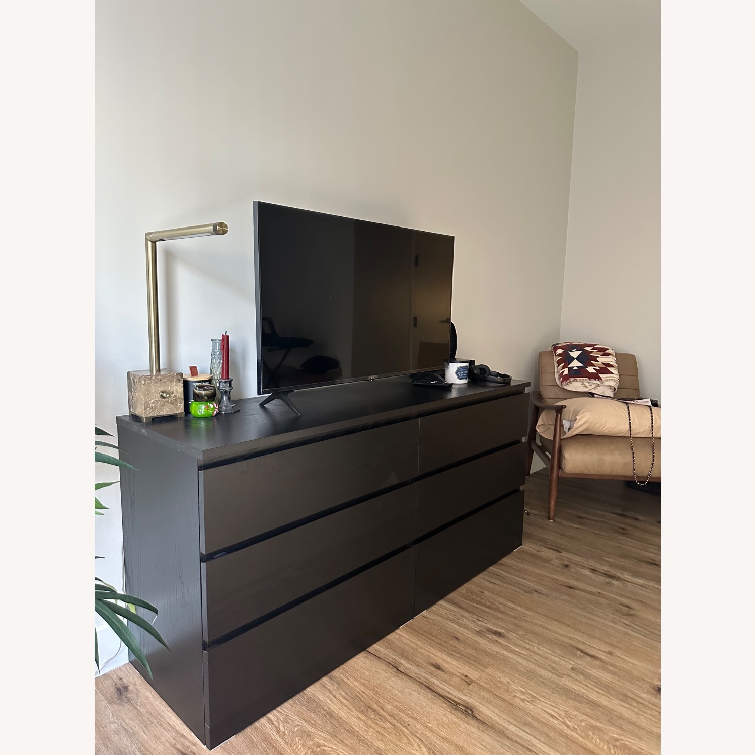 IKEA Dark Brown Dresser - image-2