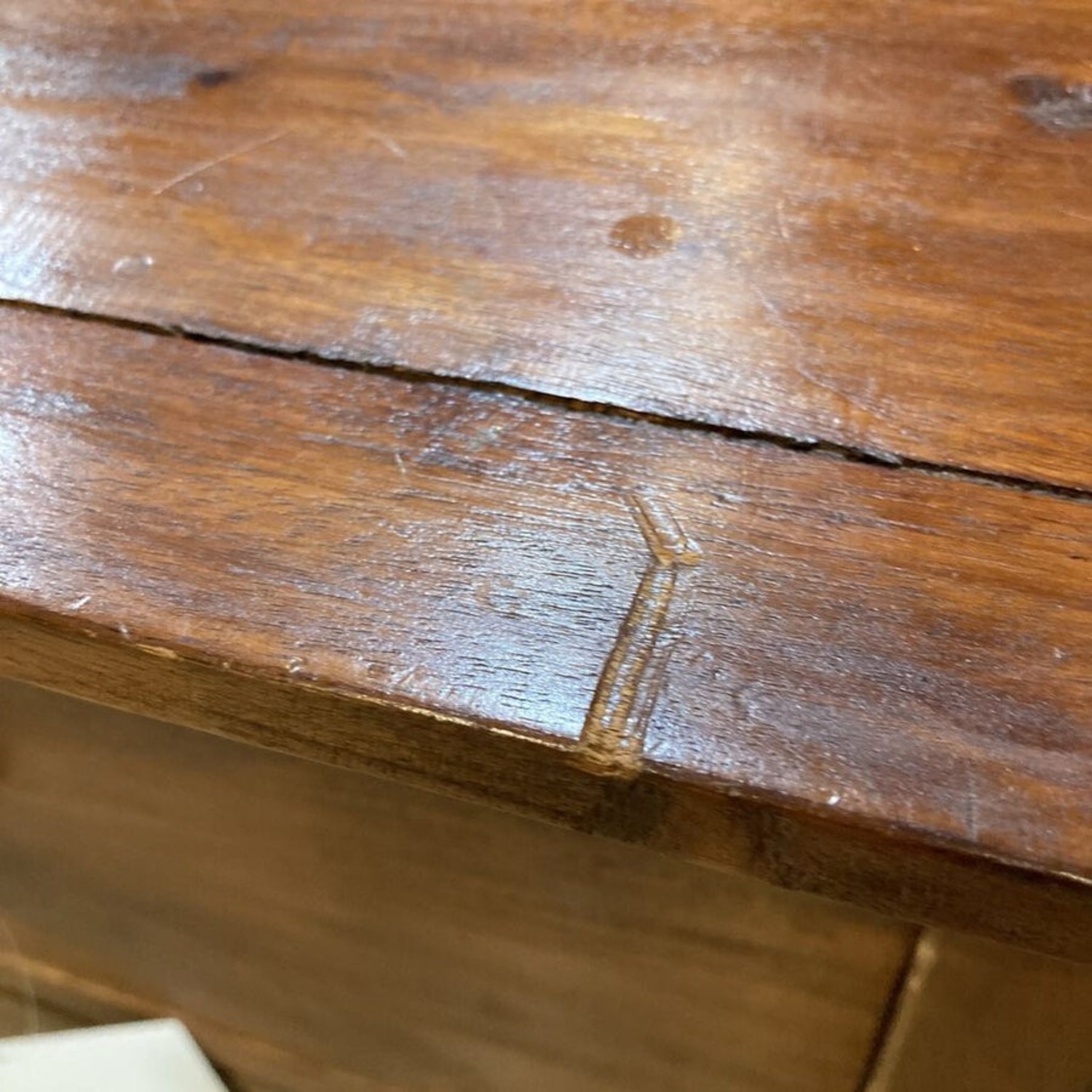 Antique Traditional 3-Drawer Buffet - image-12