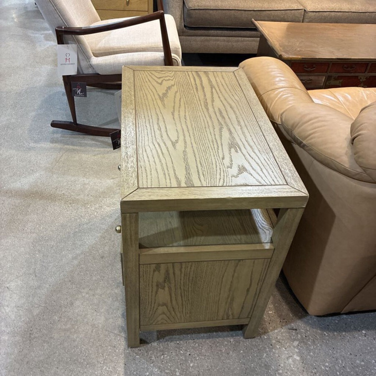 Celine 2-Drawer Nightstand - image-3