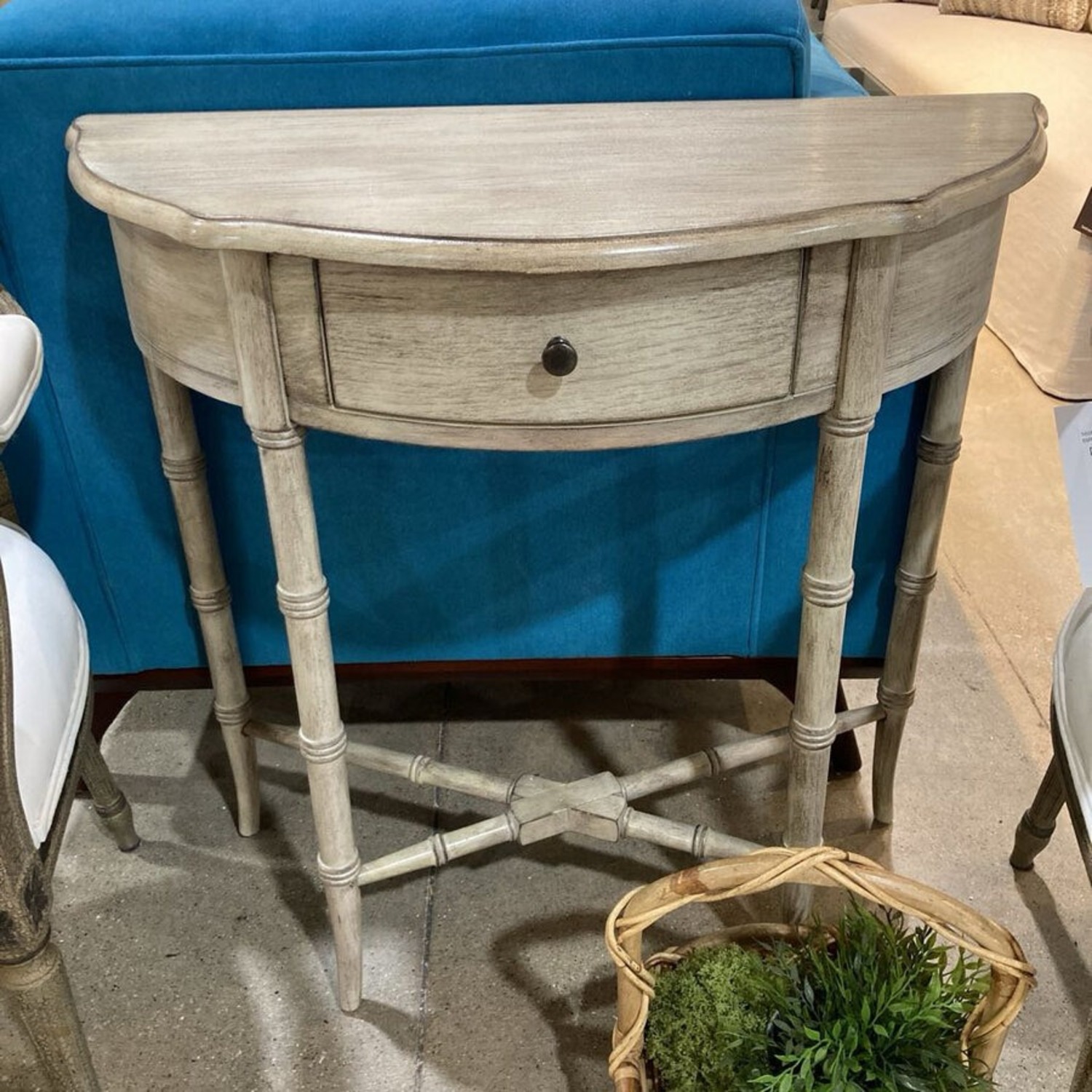 Skilling Demilune Console Table - image-2