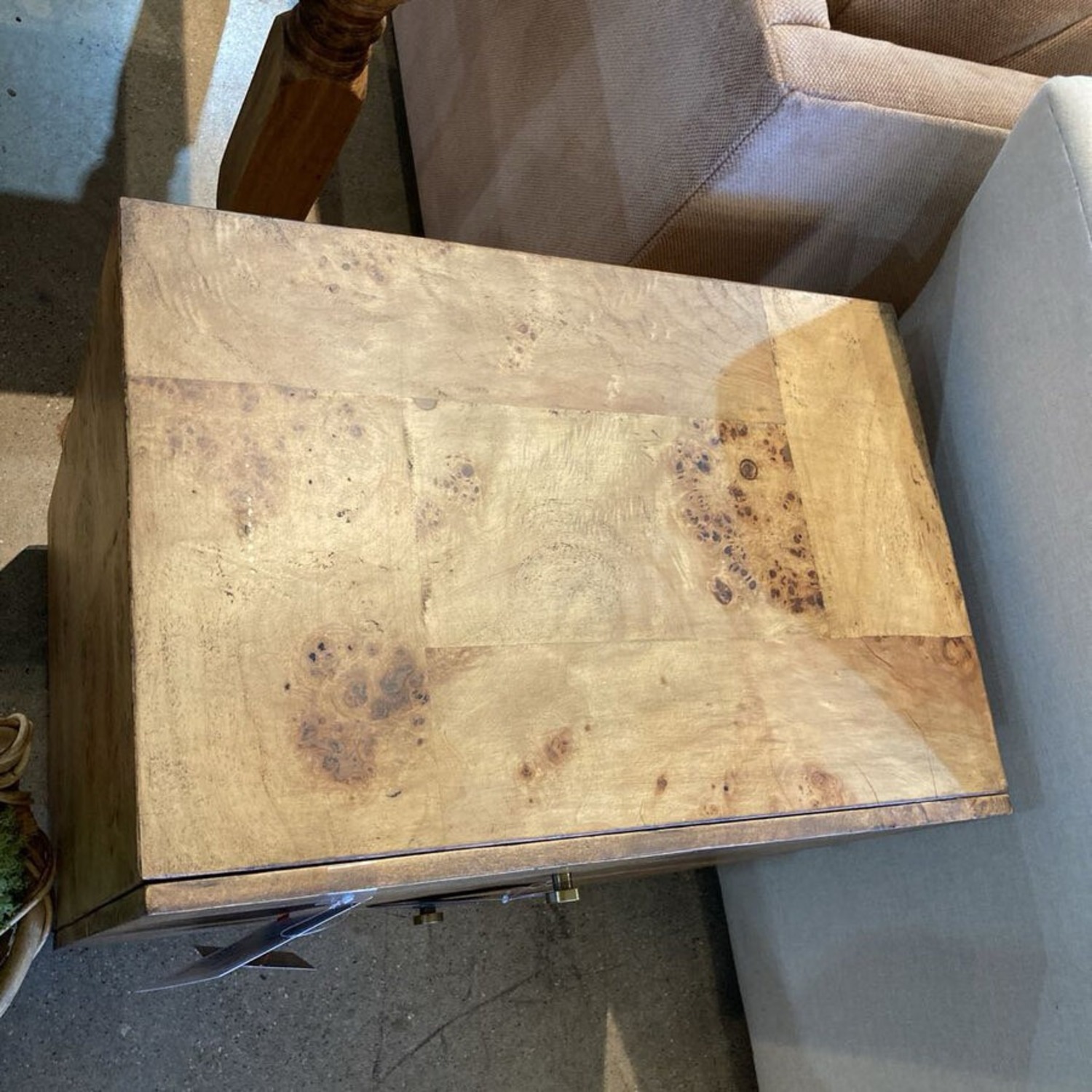 Safavieh Tahan Chic Burlwood 2-Drawer Nightstand - image-4