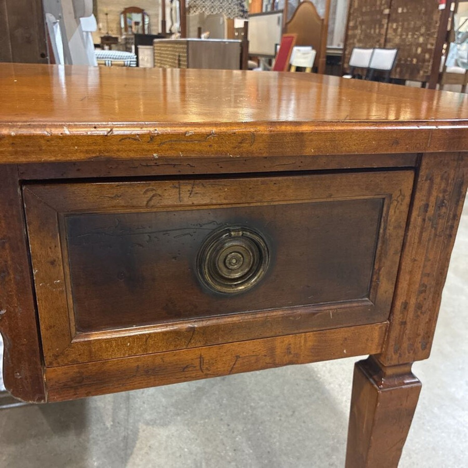 Milling Road Italian Provincial Writing Desk - image-4