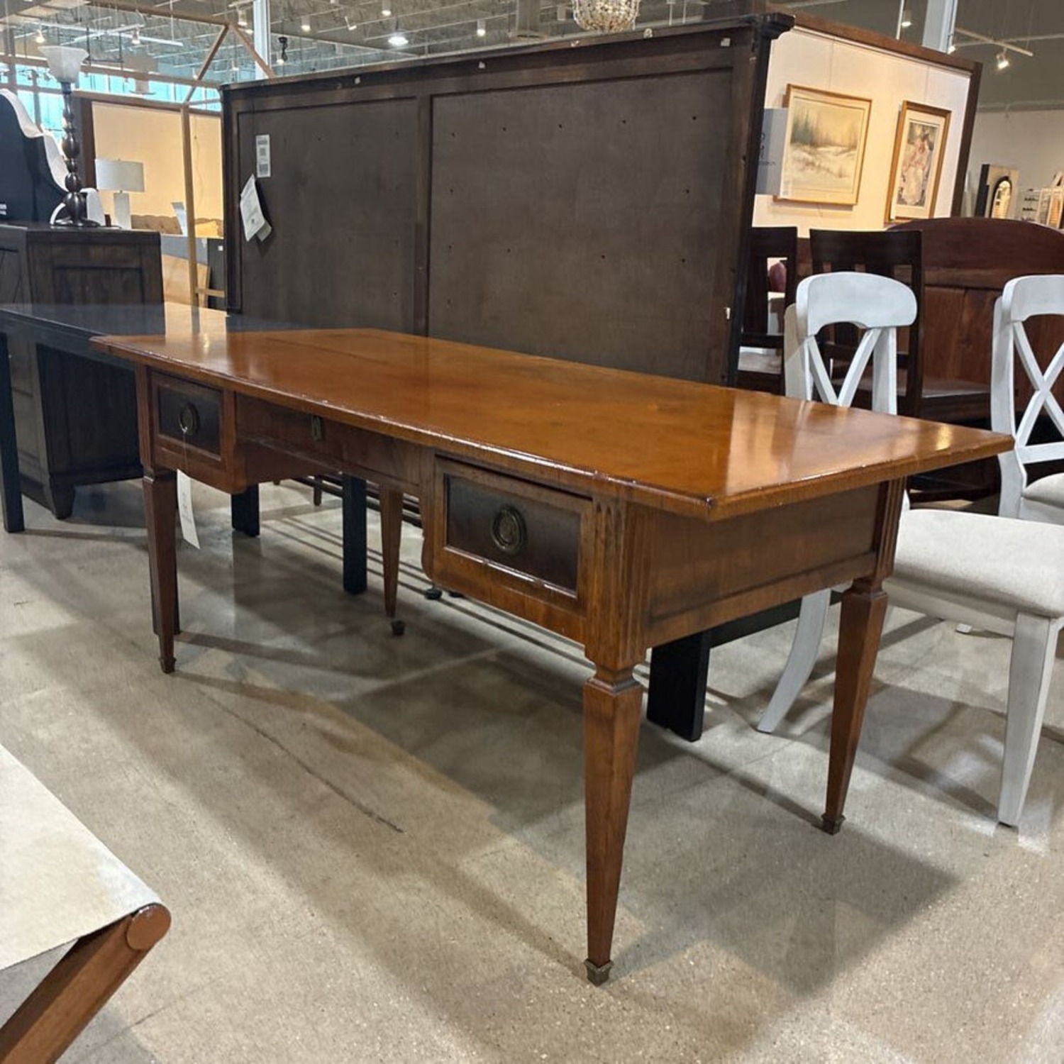 Milling Road Italian Provincial Writing Desk - image-2