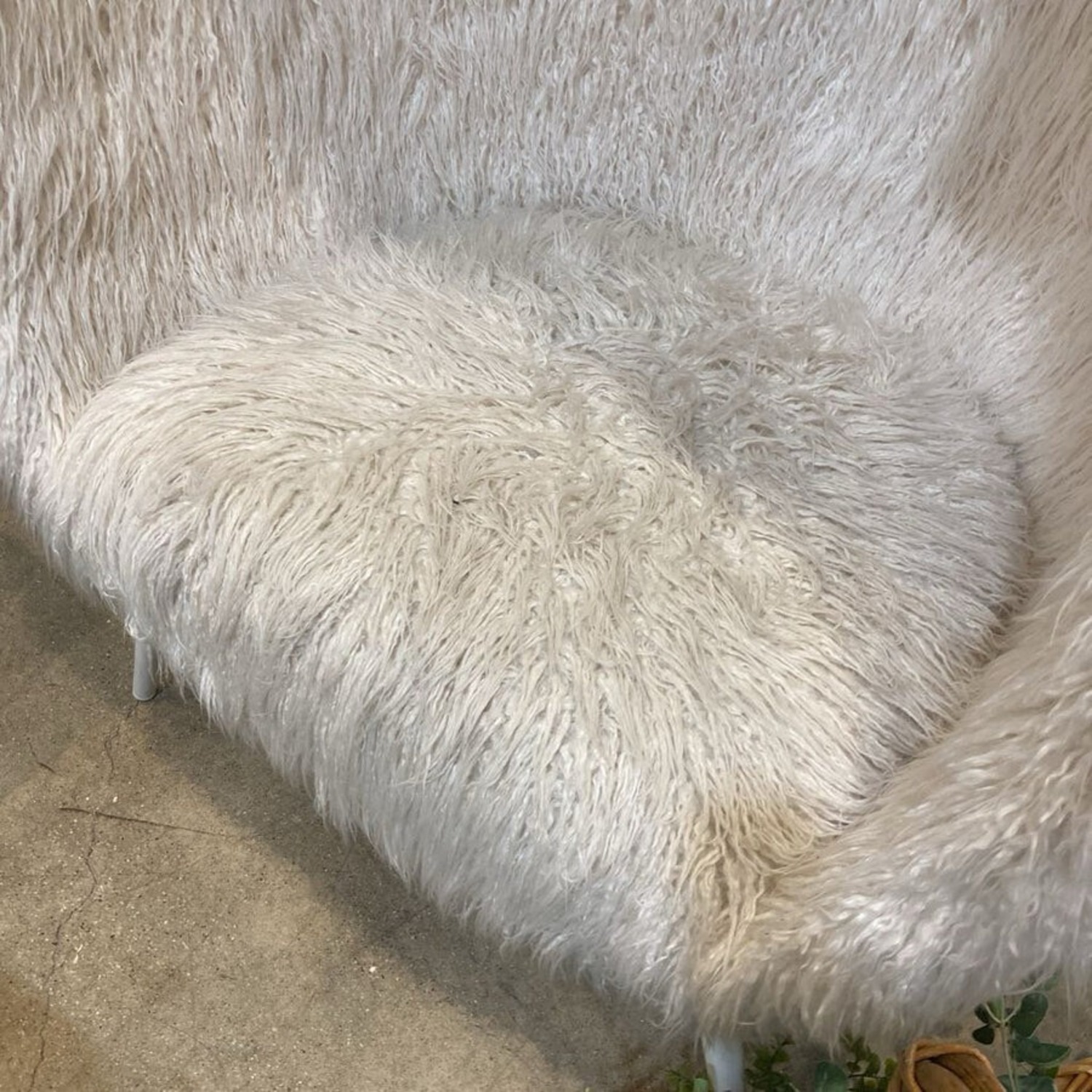 Pottery Barn Teen Faux Fur Cave Chair - image-4