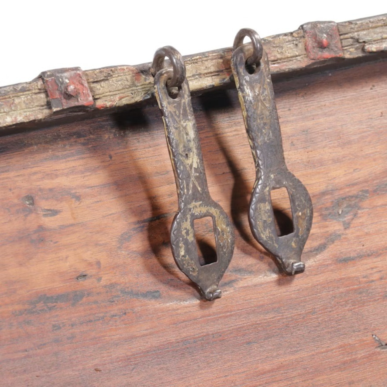 19th c. Indian Wedding Chest / Trunk - image-5