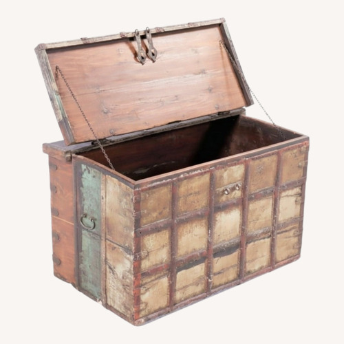 Used 19th c. Indian Wedding Chest / Trunk for sale on AptDeco