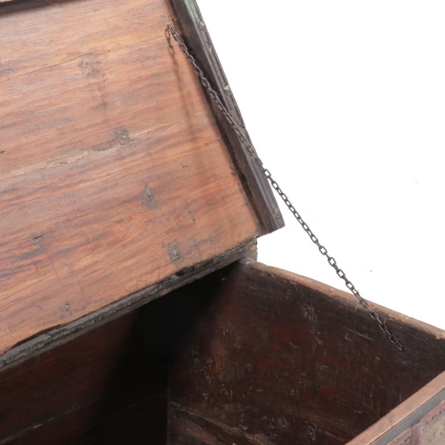 19th c. Indian Wedding Chest / Trunk - image-6